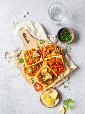 Feta Köfte Blätterteigecken