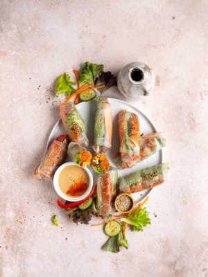 Turkish Summerrolls mit Köfte