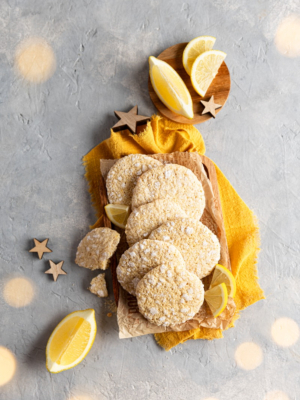Lemon-Crinkle-Cookies