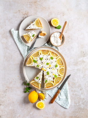Lemon Tarte mit Zuckerrübensirup