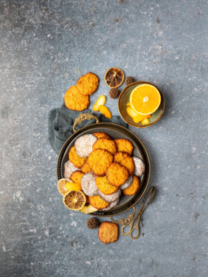 Orangen-Hafer-Plätzchen