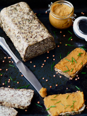 Roter-Linsen-Aufstrich