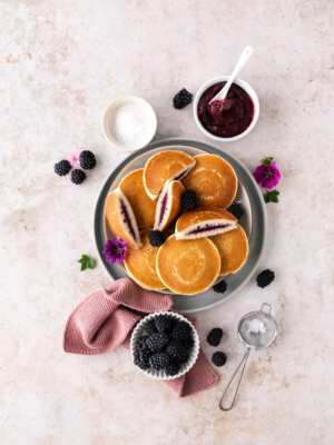 Gefüllte Pancakes