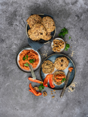Veganer Muhammara Aufstrich
