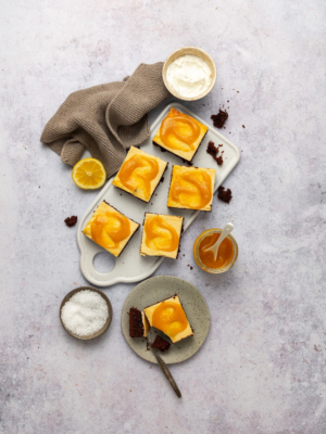 Salzkaramell-Cheesecake-Brownies