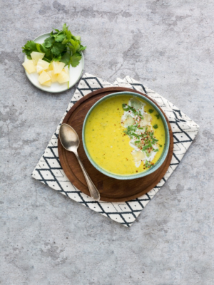 Curry Kokos Bananensuppe