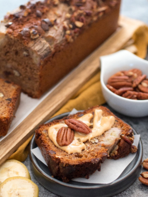 Erdnuss-Bananenbrot