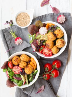 Veggie-Falafel-Bowl