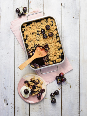 Kirsch Crumble