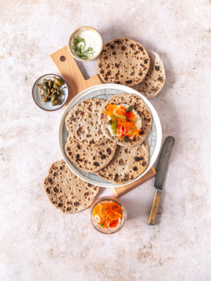 Nordisches Roggenfladenbrot