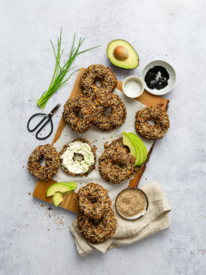 Einfache Wunderbrod Bagels